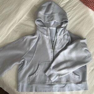 Scuba Oversized Half-Zip Hoodie